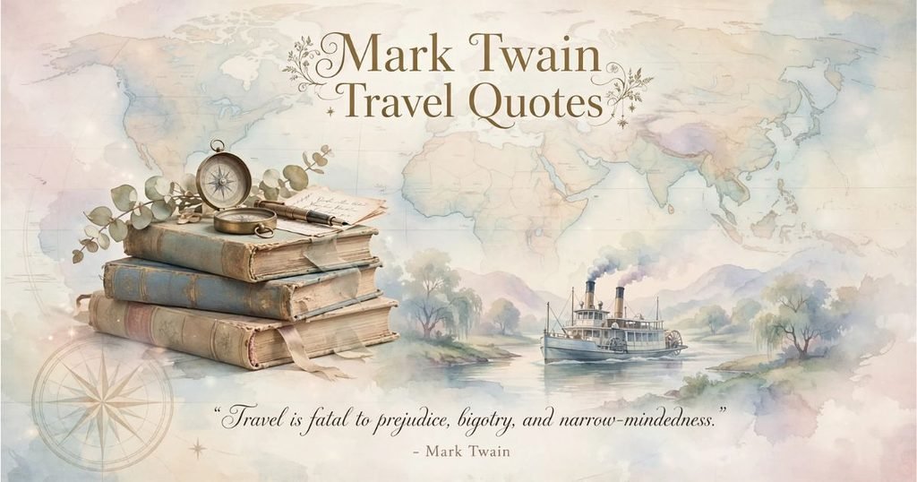 Mark Twain Travel Quotes