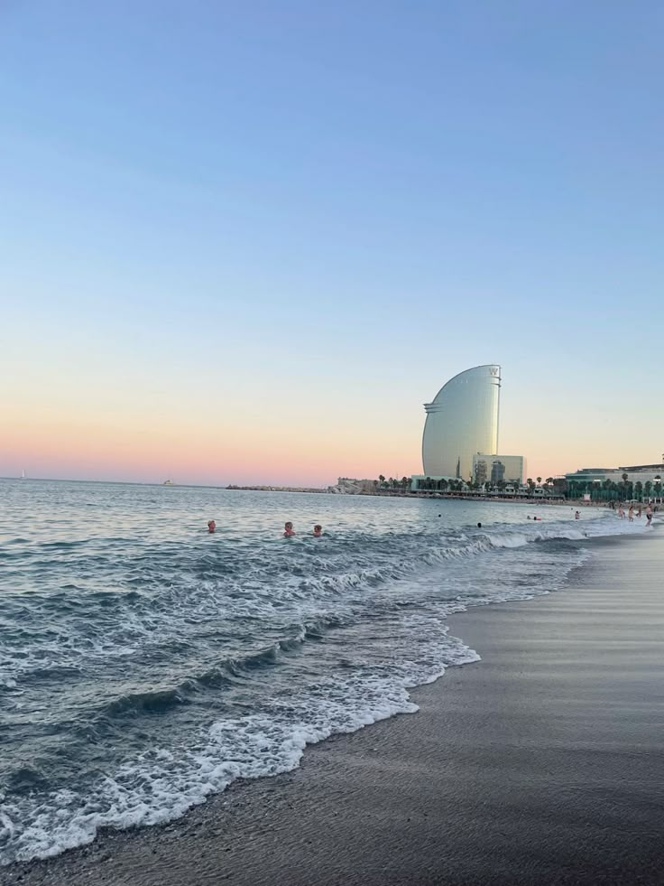 beach of barcelona