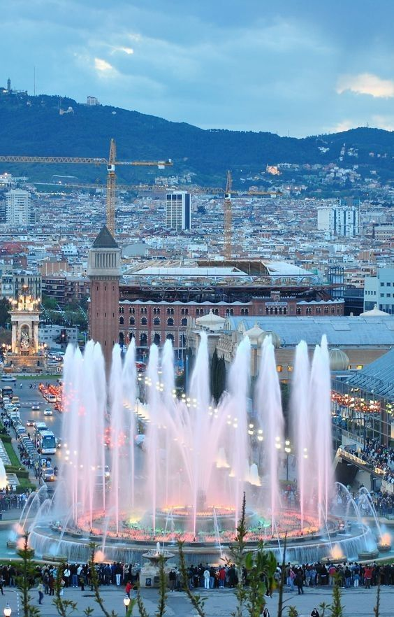 Magic Fountain at Barcelona