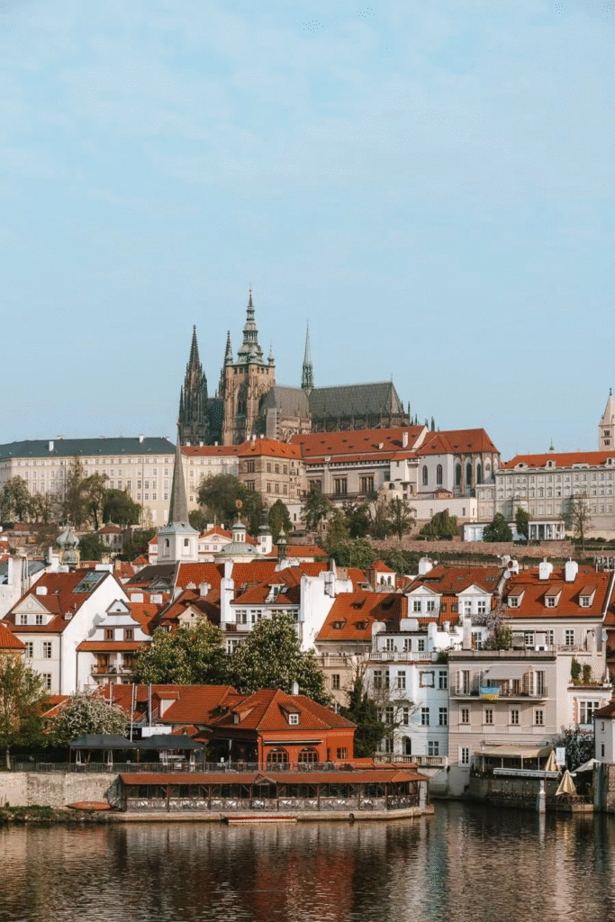 View over Malá Strana from Prague Castle
