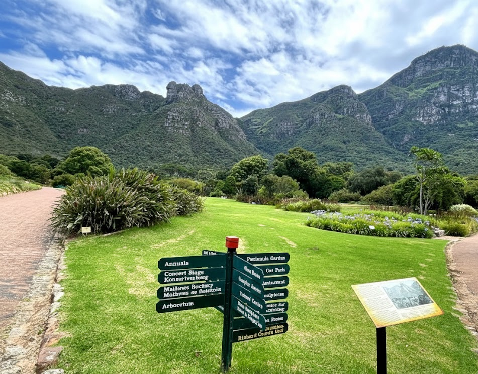 Kirstenbosch Gardens in Cape Town South Africa
