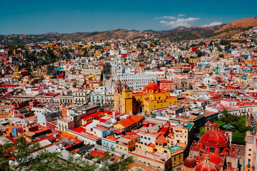 Guanajuato from above