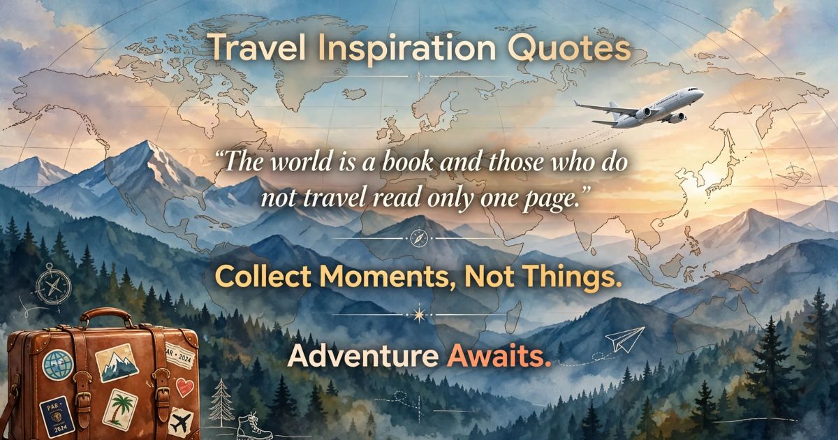 Travel Inspiration Quotes