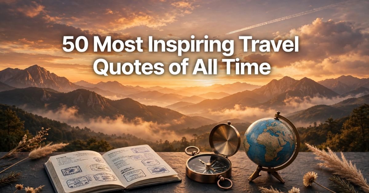 most inspiring travel quotes